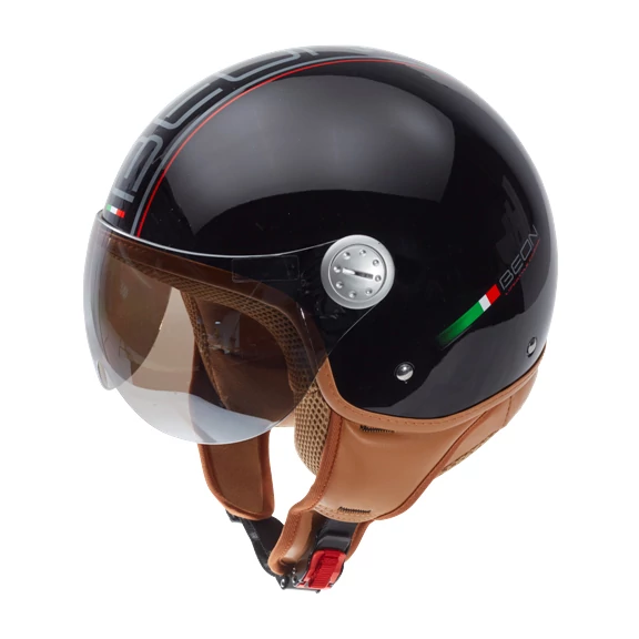 Beon Design Luxe Zwart Helm Bestel bij Motomasu!
